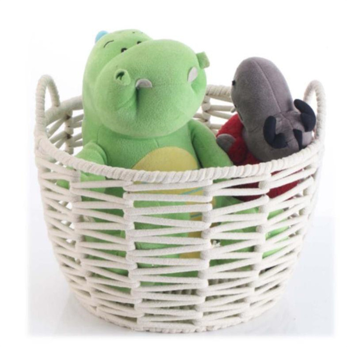 Cotton Rope Rattan Basket from mmcis china